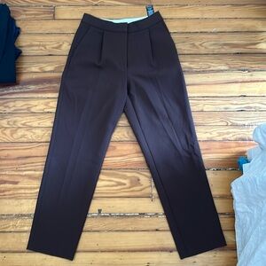 Aritzia Wilfred brown trousers
